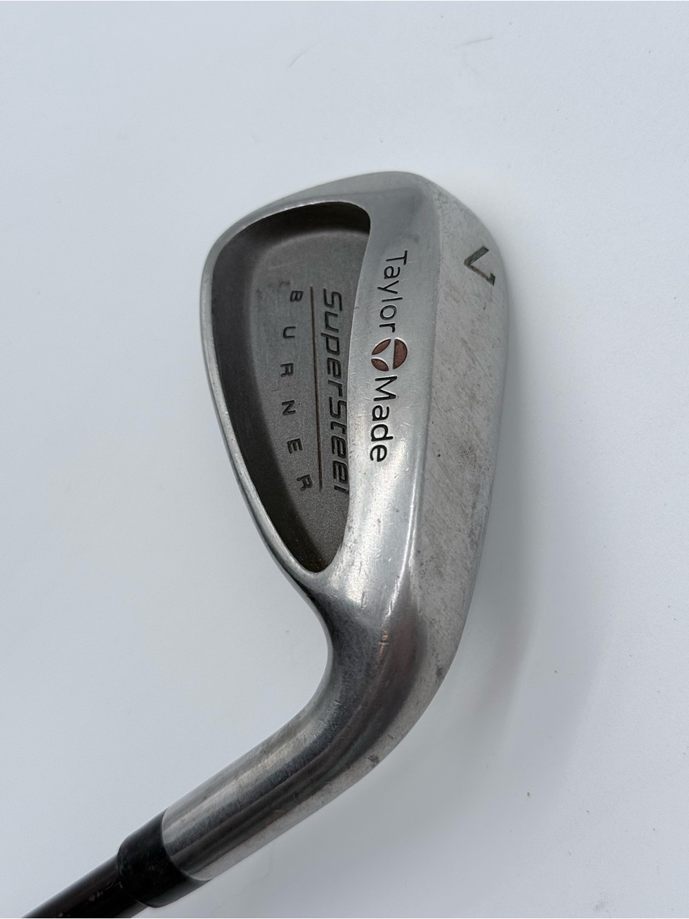 TaylorMade Burner Supersteel Single 7 Iron R-80 Bubble Graphite Regular Flex RH